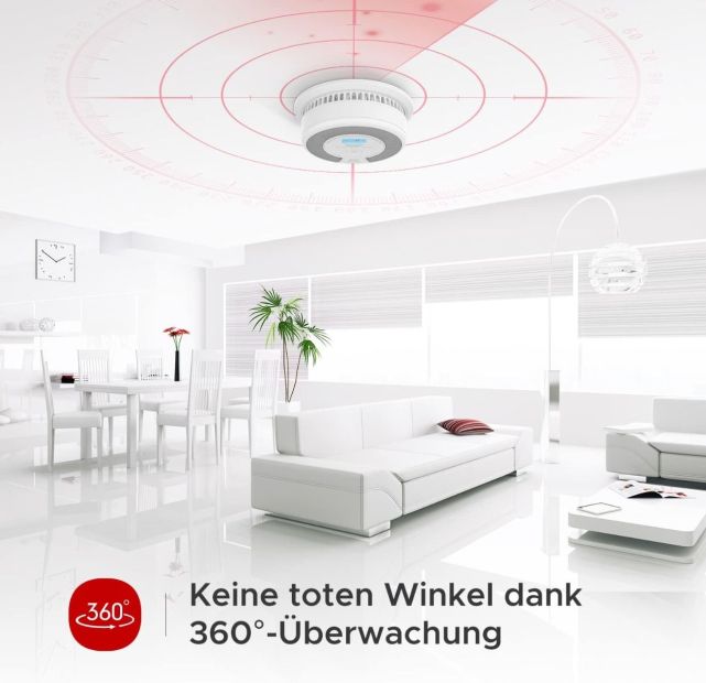 X-Sense Rauchmelder SC07 Kohlenmonoxidmelder CO Melder 10 Jahre Batterie X-Sense Rauchmelder SC07 Kohlenmonoxidmelder CO Melder 10 Jahre Batterie