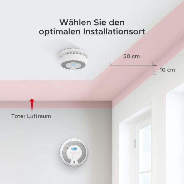 X-Sense Rauchmelder SC07 Kohlenmonoxidmelder CO Melder 10 Jahre Batterie X-Sense Rauchmelder SC07 Kohlenmonoxidmelder CO Melder 10 Jahre Batterie