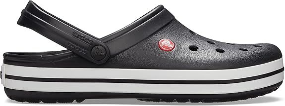 Crocs Unisex Crocband Schuhe Clogs 100% Croslite Strandschuhe 42/43 Sandale Schwarz