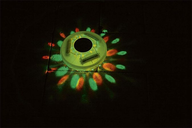 Bestway Flowclear Schwimmende Solar-LED-Poolleuchte