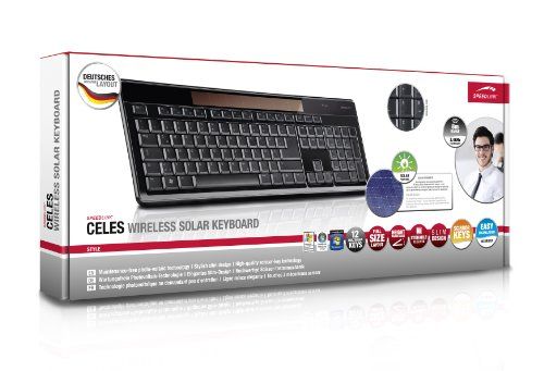 Speedlink (B-WARE) Celes Funk Tastatur mit Solar-Panel zur Stromversorgung Speedlink (B-WARE) Celes Funk Tastatur mit Solar-Panel zur Stromversorgung