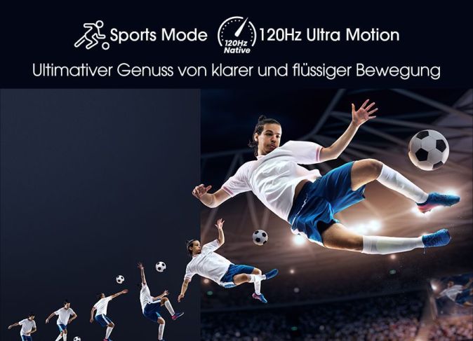 Hisense 55U77HQ 4K ULED 55 Zoll (139cm) Smart - TV 4K UHD Fernseher [B-WARE]