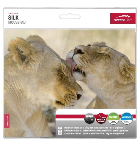 Speedlink (B-WARE) Mauspad mit seidenweicher Textiloberfläche - SILK Mouse Pad Lion Speedlink (B-WARE) Mauspad mit seidenweicher Textiloberfläche - SILK Mouse Pad Lion