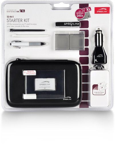 Speedlink (B-WARE) Starter Kit 12-In-1 für Nintendo NDSi XL Rot
