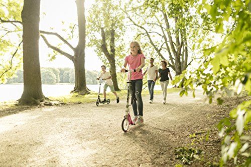 HUDORA Big Wheel Scooter 205 City Roller P2-03.3-9511 magenta/silber
