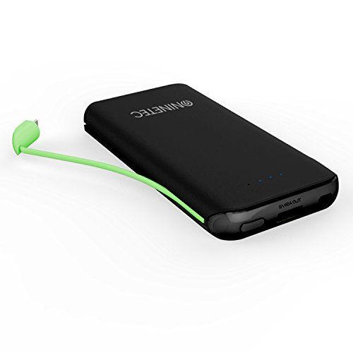 NINETEC NT-610 Powerbank mit Micro-USB Ladekabel Akku Ladegerät NINETEC NT-610 Powerbank mit Micro-USB Ladekabel Akku Ladegerät