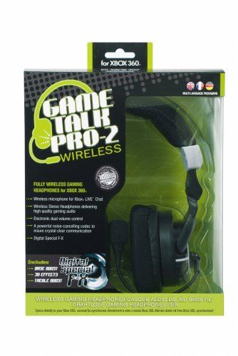 Xbox 360 - Game Talk Pro-2 Wireless Headset