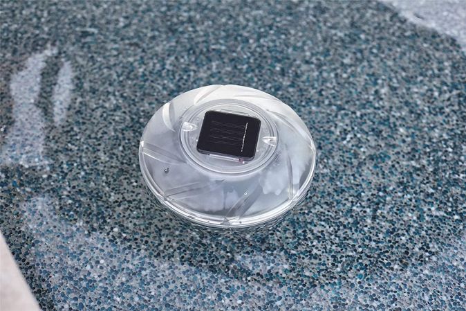 Bestway Flowclear Schwimmende Solar-LED-Poolleuchte