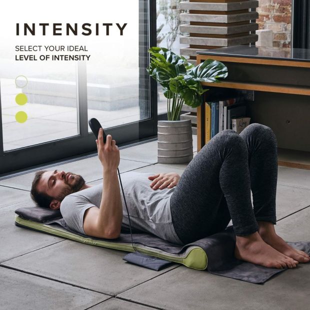 Homedics Stretch + Mat Massagematte Yogamatte Lila