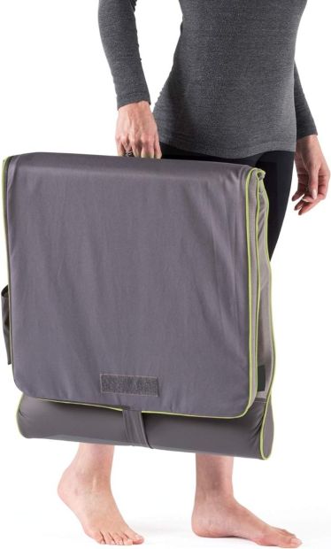 Homedics Stretch + Mat Massagematte Yogamatte Lila