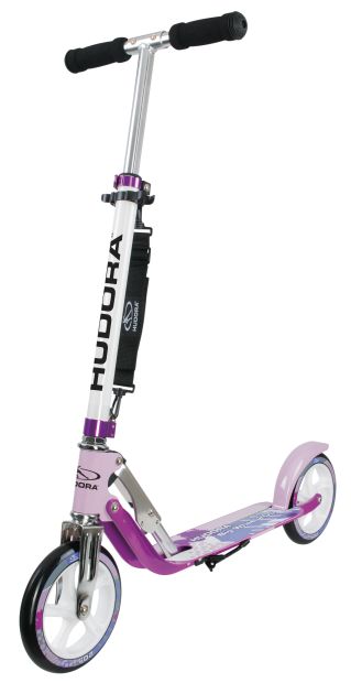 HUDORA Big Wheel GS 205 Scooter, lila Alu Tret Roller Cityroller [B-WARE]