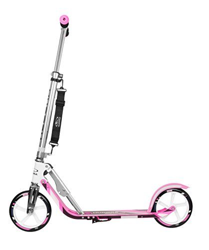 HUDORA Big Wheel Scooter 205 City-Scooter - 14738, weiß/pink