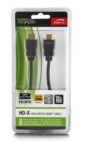 Speedlink (B-WARE) HDMI Kabel für XBOX 360 - HD-X High Speed HDMI Kabel