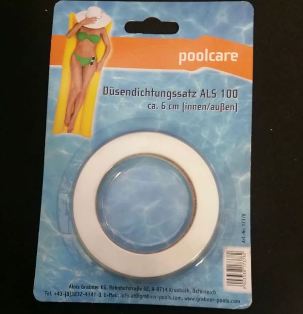 Poolcare Düsendichtungssatz Als 100 Einlaufdüse Schwimmbadfilter