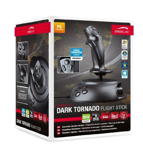 Speedlink (B-WARE) Joystick für PC - Dark Tornado Flightstick USB Speedlink (B-WARE) Joystick für PC - Dark Tornado Flightstick USB