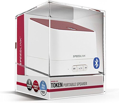 Speedlink (B-WARE) Token Aktiver kabelloser Bluetooth v3.0-Lautsprecher