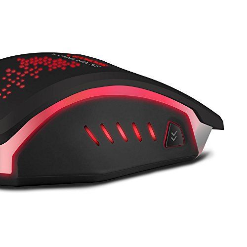 Speedlink (B-WARE) 5-Tasten Gamer Maus für PC / Computer - Ledos Gaming Mouse USB 
