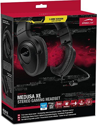 Speedlink (B-WARE) Medusa XE Kopfhörer mit Mikrofon und Kabelfernbedienung Speedlink (B-WARE) Medusa XE Kopfhörer mit Mikrofon und Kabelfernbedienung