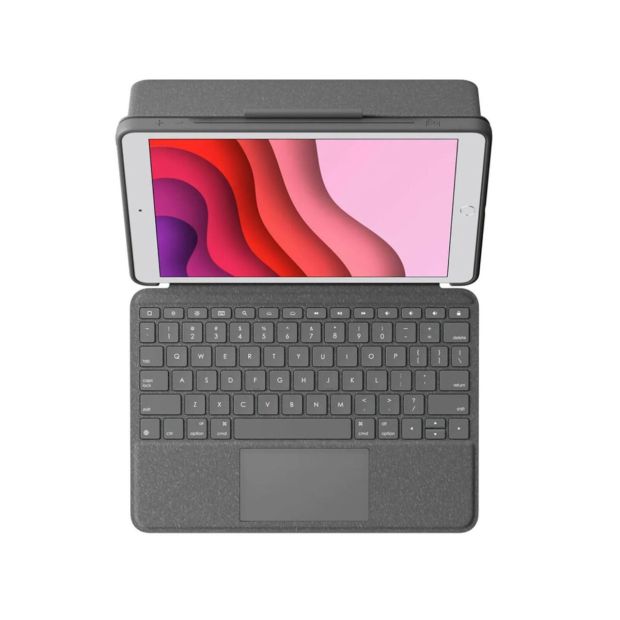 Logitech Combo Touch für iPad Schutzhülle Spanisches Layout [B-WARE]