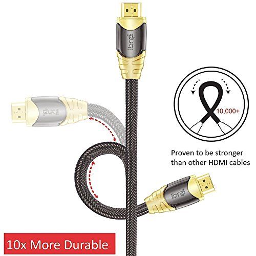 HDMI Kabel 2.0 / 1.4a Ultra HD 4K 3D Full HD ARC Highspeed mit Ethernet - 2M (2 Pack) HDMI Kabel 2.0 / 1.4a Ultra HD 4K 3D Full HD ARC Highspeed mit Ethernet - 2M (2 Pack)