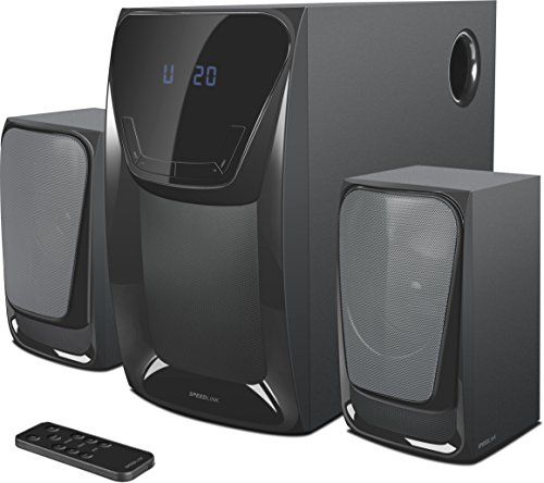 Speedlink (B-WARE) Aktives 2.1 Subwoofer System - EUFONIA Stereo Lautsprechersystem