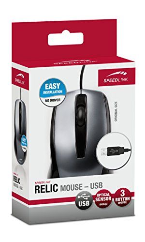 Speedlink (B-WARE) 3-Tasten-Maus - RELIC Mouse USB PC