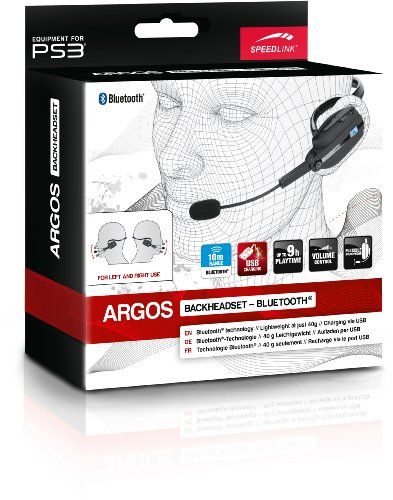 Speedlink (B-WARE) Argos Bluetooth Kopfhörer mit Mikrofon für Playstation 3 Speedlink (B-WARE) Argos Bluetooth Kopfhörer mit Mikrofon für Playstation 3