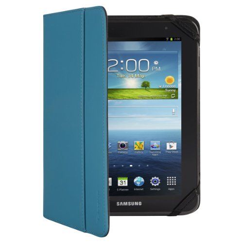 Targus Folioständer Galaxy Tab 4 7.0" Tasche - Blau/Schwarz Targus Folioständer Galaxy Tab 4 7.0" Tasche - Blau/Schwarz