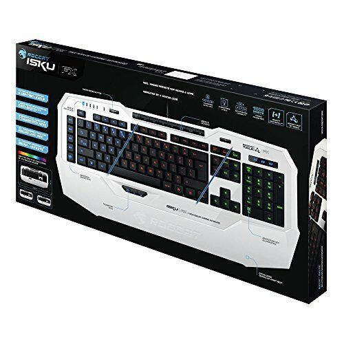 Roccat ISKU RGB Beleuchtete Gaming Tastatur UK-Layout [B-WARE]
