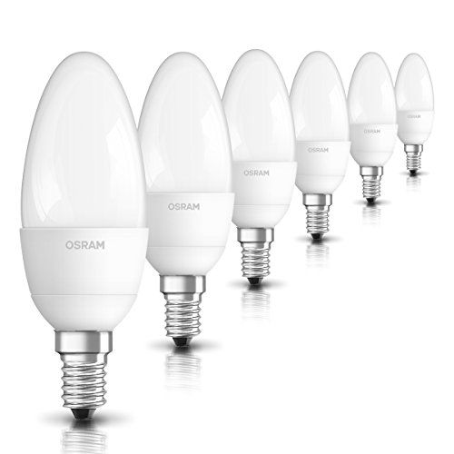 Osram LED STAR CLASSIC B LED-Lampe E14 40 W 6er Pack Osram LED STAR CLASSIC B LED-Lampe E14 40 W 6er Pack