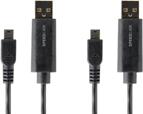 Speedlink (B-WARE) Ladekabel für PS3 - STREAM Play & Charge Cable Set Ladekabel-Set 