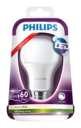 6x Philips LED Lampe ersetzt 60 W E27 warmweiß 6x Philips LED Lampe ersetzt 60 W E27 warmweiß