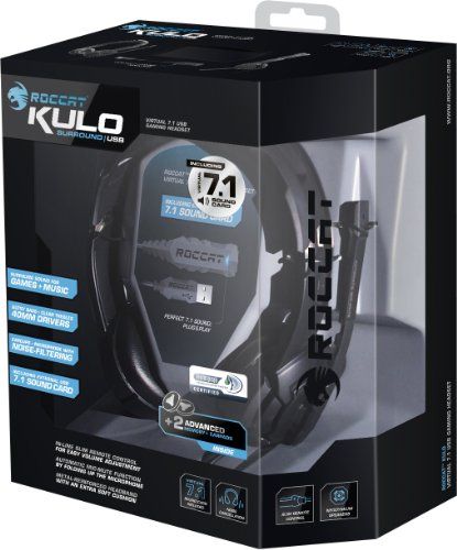 ROCCAT  Kulo Virtual 7.1 Surround USB Gaming Headset schwarz [B-WARE]