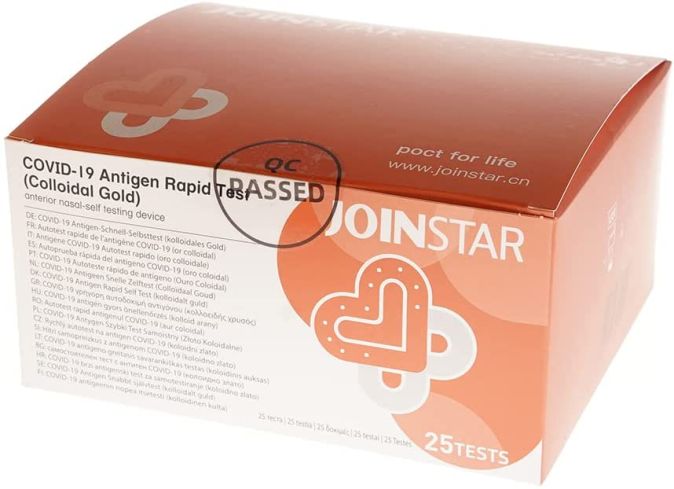 25 x JOINSTAR Corona Schnelltest Selbsttest Schnelltest Covid 19