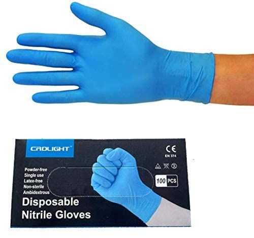 Fiduciashop 100 Stück Nitril Handschuhe Einmalhandschuhe Nitrilhandschuhe - Größe XL Fiduciashop 100 Stück Nitril Handschuhe Einmalhandschuhe Nitrilhandschuhe - Größe XL