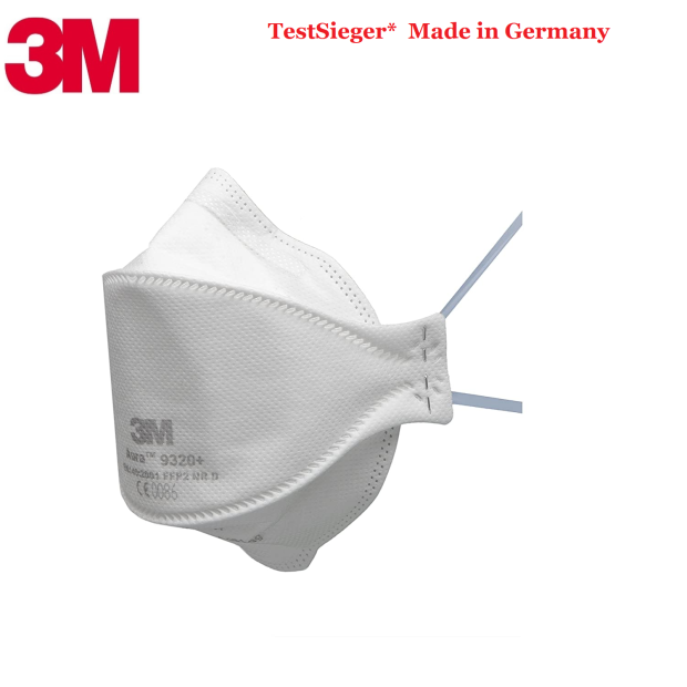 5x 3M ™ AURA 9320+ FFP2 MASKE – Atemschutzmasken bei Fiduciashop