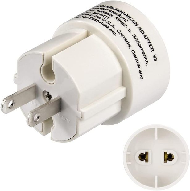 Hama Reisestecker USA Typ A Eurosteckdose Reisesteckdose Adapter