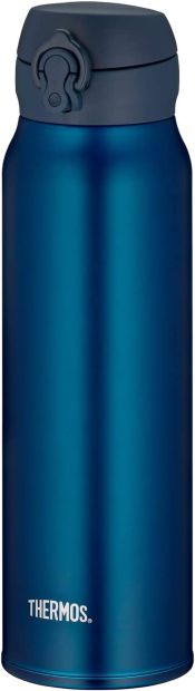 Thermos Isolierflasche Edelstahl 0,75l Trinkflasche Wasserflasche Blau Thermos Isolierflasche Edelstahl 0,75l Trinkflasche Wasserflasche Blau
