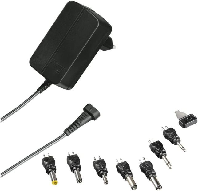 Hama Universal Netzgerät 12V bis 3V regelbar Netzstecker Schaltnetzteil Hama Universal Netzgerät 12V bis 3V regelbar Netzstecker Schaltnetzteil