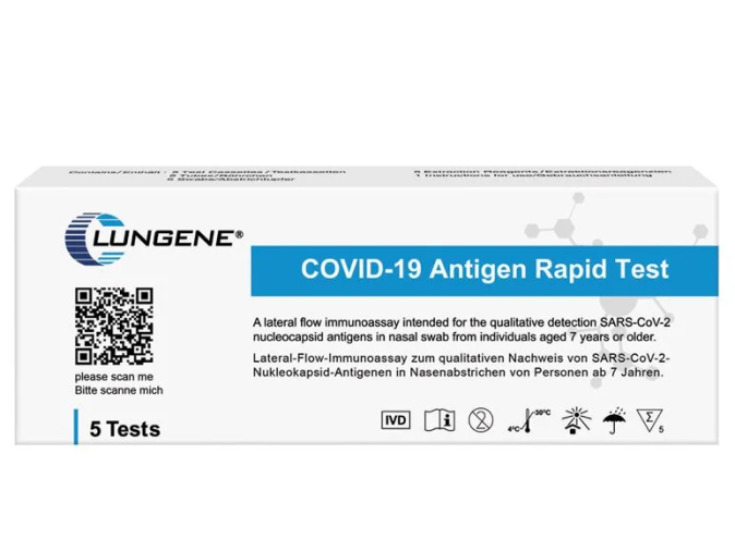 5 x Clungene COVID-19 Rapid Antigen-Schnelltest Selbsttest Corona schnelltest 5 x Clungene COVID-19 Rapid Antigen-Schnelltest Selbsttest Corona schnelltest