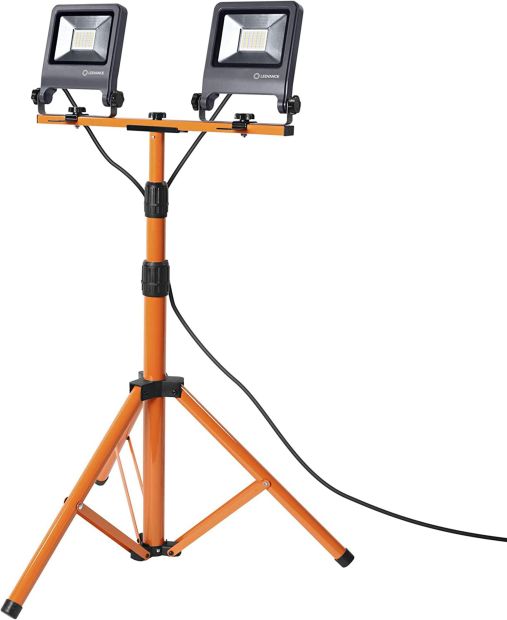 Ledvance Strahler Fluter LED mit Stativ Doppel Außenstrahler 2x 30W 