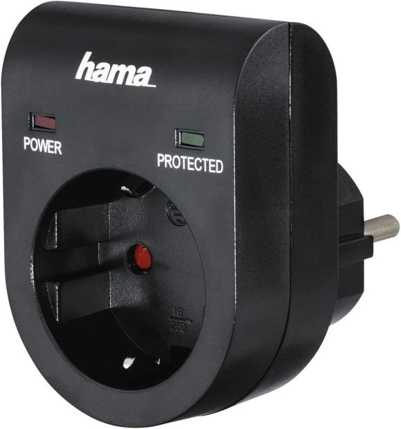 Hama Überspannungsschutz Adapter bis 3500 W