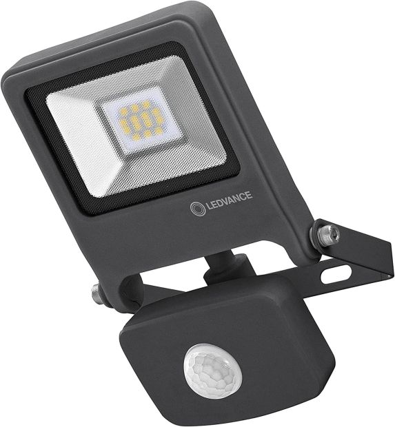 Ledvance LED Strahler Außen mit Bewegungsmelder Flutlicht Fluter 10W Kaltweiß 
