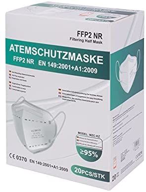 Mezorrison 20 Stück FFP2 Maske