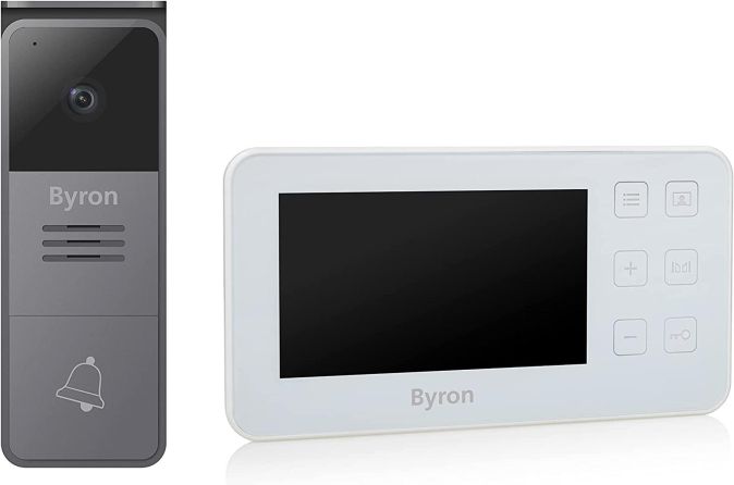 Byron Türsprechanlage mit Kamera Video Gegensprechanlage LCD Byron Türsprechanlage mit Kamera Video Gegensprechanlage LCD
