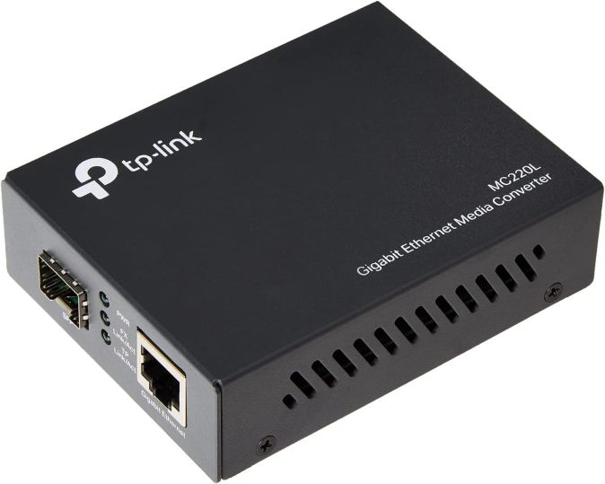 TP-Link MC220L Gigabit-Ethernet Switch Konverter SFP RJ45 Netzwerk [B-WARE]