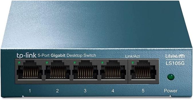 TP-Link TL-LS105G 5 Port Gigabit Netzwerk Switch Ethernet LAN Verteiler [B-WARE]