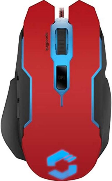 Speedlink CONTUS Gaming-Maus mit 5 Tasten und dpi-Schalter