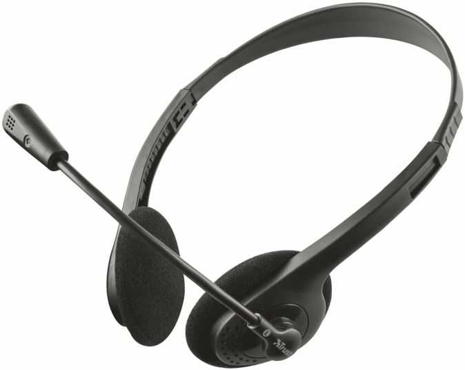 Trust 21517 Ziva Stereo-Kopfhörer schwarz