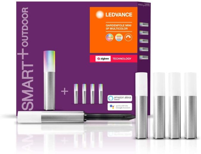 LEDVANCE Smart+ LED Gartenleuchte Mini ZigBee Dimmbar mit Philips Hue Bridge
